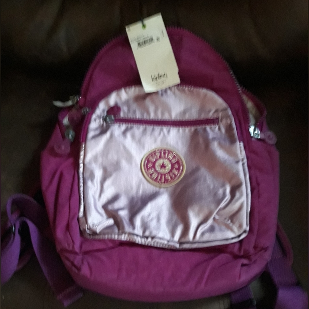 Kipling purple Seoul Backpack